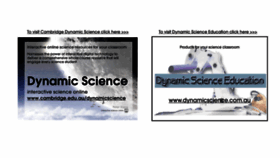 What Dynamicscience.com.au website looked like in 2021 (3 years ago)