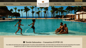 What Dreamsresorts.com website looked like in 2021 (3 years ago)