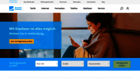 What Deutsche-glasfaser.de website looked like in 2021 (3 years ago)