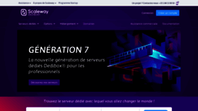 What Dedibox.fr website looked like in 2021 (3 years ago)