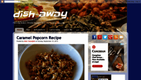 What Dish-away.com website looked like in 2021 (3 years ago)