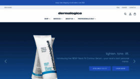 What Dermalogica.com.au website looked like in 2021 (3 years ago)