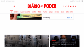 What Diariodopoder.com.br website looked like in 2021 (3 years ago)