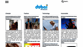 What Dubaiprnetwork.com website looked like in 2021 (3 years ago)
