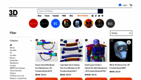 What Do3d.com website looked like in 2021 (3 years ago)