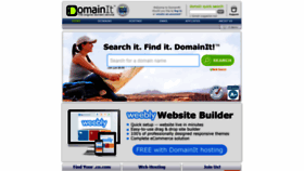 What Domainit.com website looked like in 2021 (3 years ago)