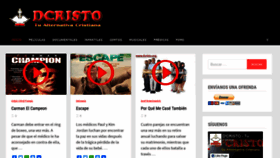 What Dcristo.org website looked like in 2021 (3 years ago)
