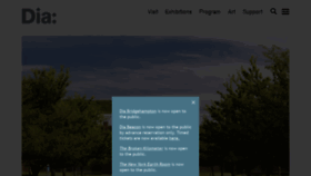 What Diaart.org website looked like in 2021 (4 years ago)
