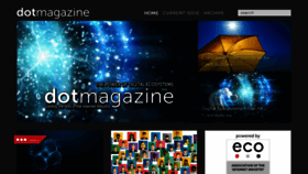 What Dotmagazine.online website looked like in 2021 (3 years ago)