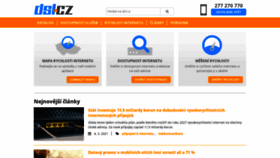 What Dsl.cz website looked like in 2021 (3 years ago)