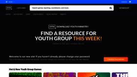 What Downloadyouthministry.com website looked like in 2021 (3 years ago)