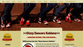 What Dizzy-dancers-andernach.de website looked like in 2021 (3 years ago)