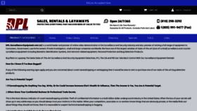 What Dpl-surveillance-equipment.com website looked like in 2021 (3 years ago)