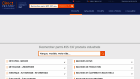 What Directindustry.fr website looked like in 2021 (3 years ago)