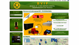 What Dvif.fr website looked like in 2021 (3 years ago)
