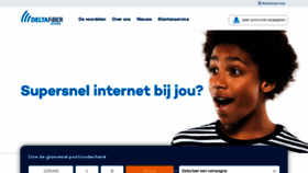 What Deltafibernetwerk.nl website looked like in 2021 (3 years ago)