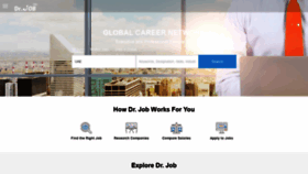 What Drjobpro.com website looked like in 2021 (3 years ago)