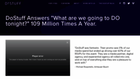 What Dostuffmedia.com website looked like in 2021 (3 years ago)