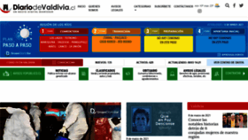 What Diariodevaldivia.cl website looked like in 2021 (3 years ago)