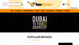 What Dubaigrocers.com website looked like in 2021 (3 years ago)