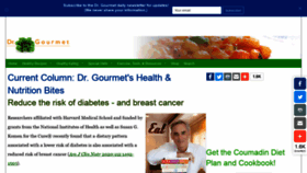 What Drgourmet.com website looked like in 2021 (3 years ago)