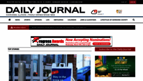 What Daily-journal.com website looked like in 2021 (3 years ago)