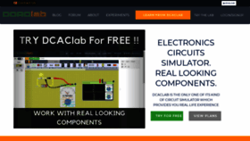 What Dcaclab.com website looked like in 2021 (3 years ago)