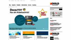 What Dold.ch website looked like in 2021 (3 years ago)