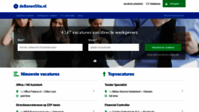 What Debanensite.nl website looked like in 2021 (3 years ago)