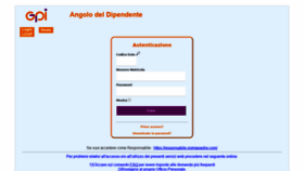 What Dipendente.sigmapaghe.com website looked like in 2021 (3 years ago)