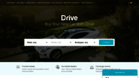 What Drive.com.au website looked like in 2021 (3 years ago)