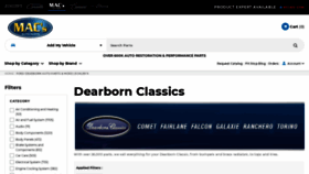 What Dearbornclassics.com website looked like in 2021 (3 years ago)