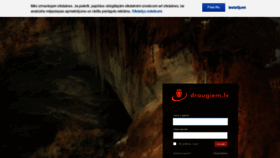 What Draugiem.lv website looked like in 2021 (3 years ago)