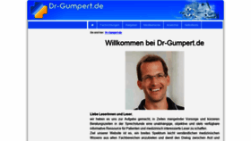 What Dr-gumpert.de website looked like in 2021 (3 years ago)