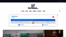 What Dagangnews.com website looked like in 2021 (3 years ago)