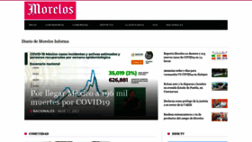 What Diariodemorelos.com website looked like in 2021 (3 years ago)