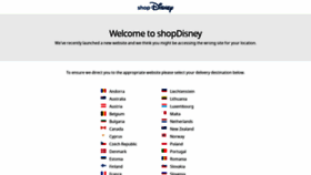 What Disneystore.fr website looked like in 2021 (5 years ago)