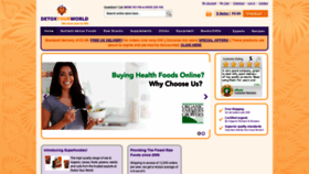 What Detoxyourworld.com website looked like in 2021 (4 years ago)