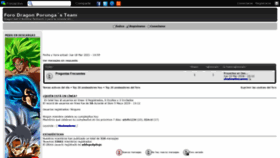 What Dragon-porungas-team.foroactivo.mx website looked like in 2021 (3 years ago)