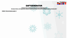 What Duftgenerator.com website looked like in 2021 (3 years ago)