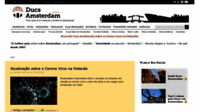What Ducsamsterdam.net website looked like in 2021 (3 years ago)