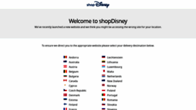 What Disneystore.es website looked like in 2021 (3 years ago)