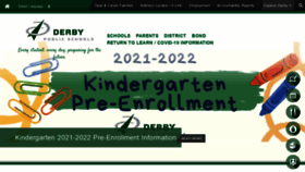 What Derbyschools.com website looked like in 2021 (3 years ago)