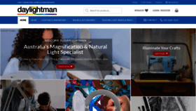 What Daylightman.com.au website looked like in 2021 (3 years ago)