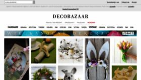 What Decobazaar.com website looked like in 2021 (3 years ago)