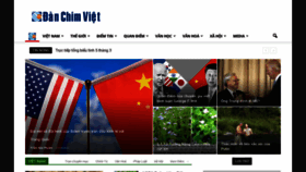 What Danchimviet.info website looked like in 2021 (3 years ago)