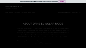 What Dansevsolarmods.ca website looked like in 2021 (3 years ago)