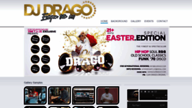 What Djdrago.com website looked like in 2021 (3 years ago)