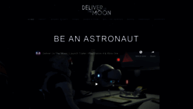 What Deliverusthemoon.com website looked like in 2021 (3 years ago)