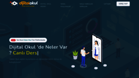 What Dijitalokul.com website looked like in 2021 (3 years ago)